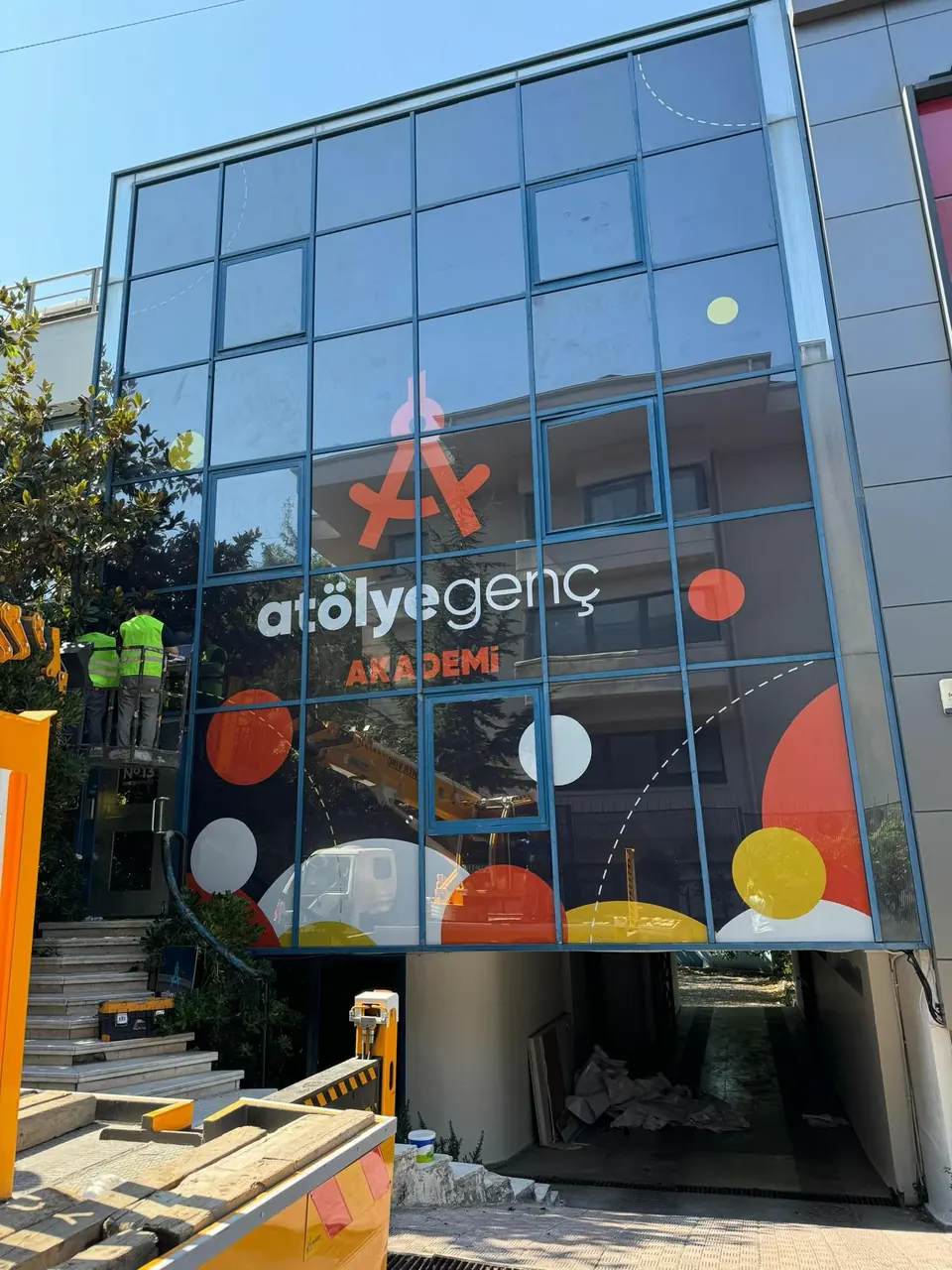 Atölye Genç Akademi Cam Cephe Giydirme