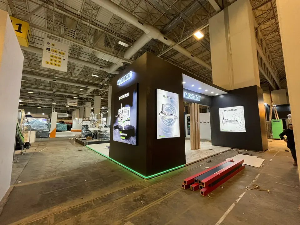 Moritech Fuar Standı Lightbox ve Işıklı Logo